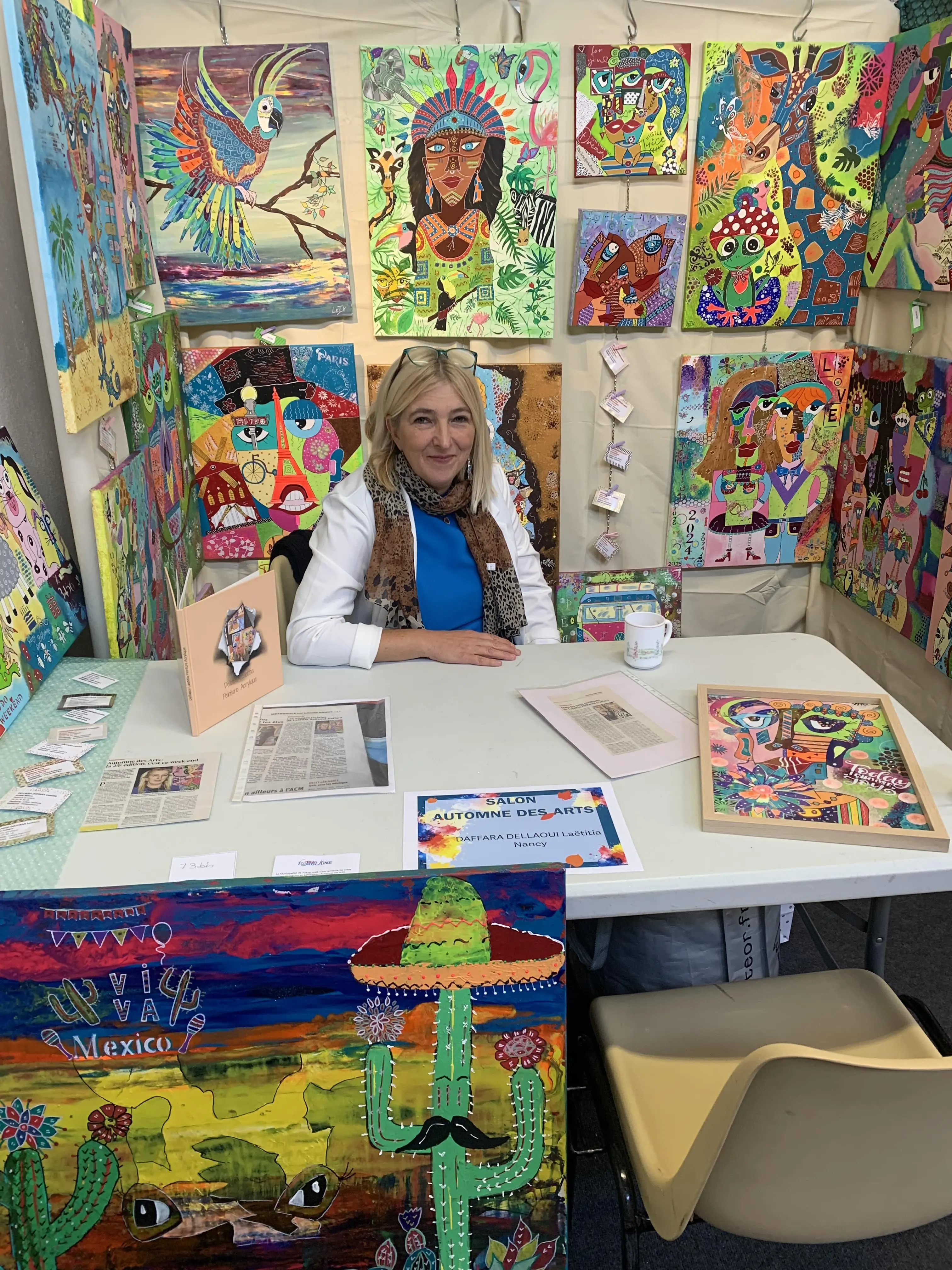 Portrait de l'artiste Laetitia DAFFARA