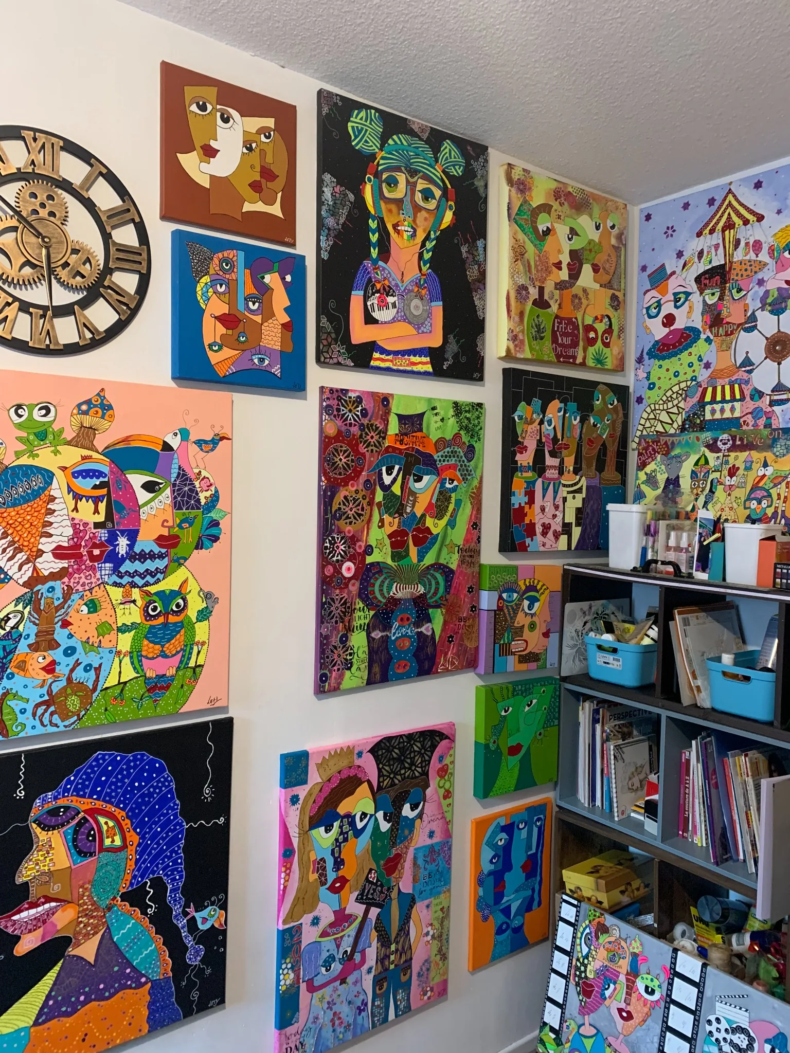 Atelier de Laetitia DAFFARA - vue 1