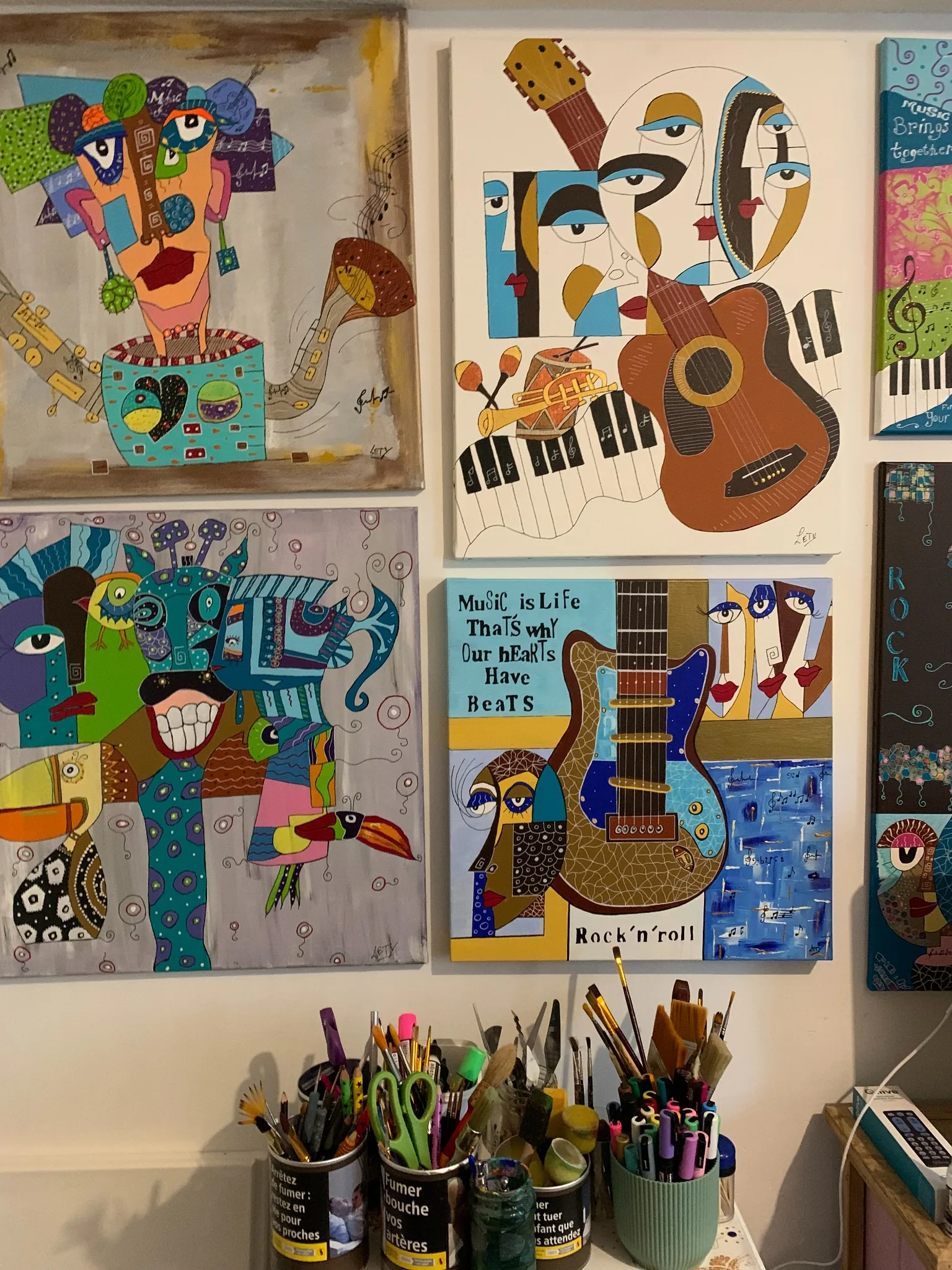 Atelier de Laetitia DAFFARA - vue 5